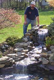 35 Amazing How To Make Waterfall For Your Home Garden Designs Waterfall Home Home Gardendesign Waterfalls Backyard Ponds Backyard Backyard Water Feature