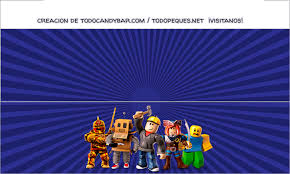 Puedes descargar roblox desde el botón de descarga que verás en esta misma página y también directamente de la microsoft store si cuentas con windows 8, 8.1 o 10. Kit Imprimible Roblox Descarga Gratis Todo Candy Bar Kit Imprimible Imprimible Imagenes Ocultas 3d