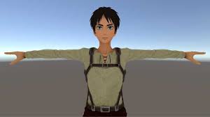 The new drip king, eren yeager. Vrcmods Item Eren Yaeger 53k Polygons Custom Emotes