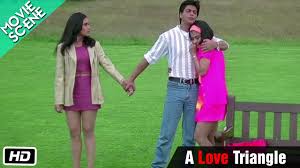 Shahrukh khan — tujh mein rab dikhta hai 04:41. A Love Triangle Movie Scene Kuch Kuch Hota Hai Shahrukh Khan Kajol Rani Mukerji Youtube