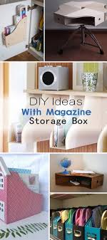 This is another storage idea which is ideally suited to your craft room if you're a jeweler and diy instructions and project source: Diy Ideas With Magazine Storage Box Hative