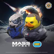 TUBBZ First Edition Commander Shepard Collectible Vinyl Rubber Duck Figure 