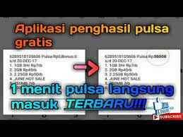 Cara mendapatkan pulsa gratis yang langsung masuk dengan aplikasi. Pulsa Gratis 50rb Tanpa Aplikasi Guru Paud