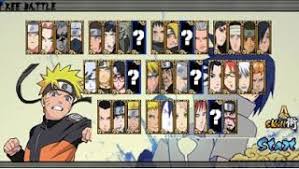 Naruto Senki Mod Apk Full Character Update 2017 Di 2020 Naruto Otaku Game