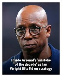 In 2005, the Arsenal legend, Ian Wright, who netted an incredible 185 goals  in 288 games for the club, was being filmed at Arsenal's Highbury Stadium  for a TV program. There was