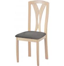 D'un design original, la chaise se dote d'une assise en rotin et d'un dos en cannage. Chaise Hetre Massif Blanchi Dos Sculpte Assise Tapissee Tissu Pu Gris Clair