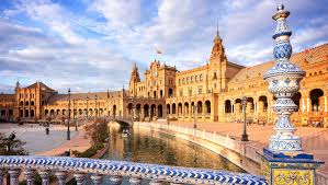 Seville is the artistic, cultural, and financial capital of southern spain. Plaza De Espana In Sevilla