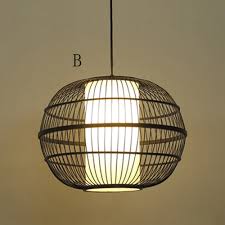 Maybe you would like to learn more about one of these? Round Cage Bamboo Pendant Light