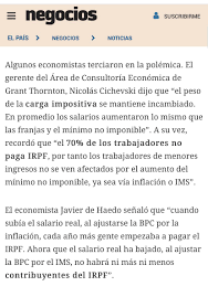 El irpf es un impuesto personal que grava la renta obtenida en un año natural por las personas físicas residentes en españa. Conrado Rodriguez On Twitter Analisis Del Diario El Pais Nos Da La Razon Ajuste De La Bpc Por Ipc Por Debajo De Ims Mas Personas Pagaron Irpf E Iass Y Mas Se
