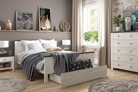 Paint your walls white and select black bedroom furniture as a contrast. Antwerpen Bedroom Furniture Set Polish Black Red White Modern Furniture Store In London United Kingdom