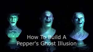 2 Simple Ways To Make A Realistic Ghost Illusion For Halloween - YouTube