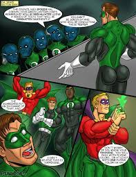 Green Lantern- Iceman Blue - Porn Cartoon Comics