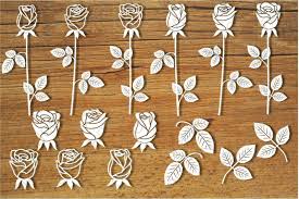 Download Flowers Roses Rosebuds Svg Files For Silhouette Cameo And Cricut By Pierographicsdesign Thehungryjpeg Com