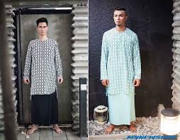 Terkini, fesyen baju songket, fesyen baju raya terkini, fesyen baju lace, fesyen baju lace terkini, norzi beautilicious house: Ini Lah Fesyen Terkini Baju Raya Lelaki Baju Kurung Lelaki Tropical Fashion Fashion Baju Kurung