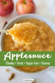 After You Try This Easy Applesauce Recipe You Will Never Buy Canned Applesauce Again The Tasty Tip Recipe Apple Sauce Recipes Chunky Applesauce Recipe Applesauce Recipe No Sugar