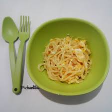 Spaghetti Pasta Spaghetti Kuah Telur Resep Makanan Balita Resep Makanan Bayi Makanan Balita