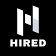 Hired logo
