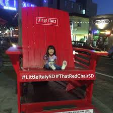 That Red Chair Little Italy San Diego Red Chair San Diego Diego