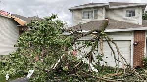Naperville officials say 130 homes were damaged. Aqlgfored5ao M