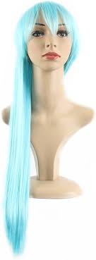 Amazon.com: XIAOYU Long Straight Hair Cosplay Costume Party Halloween Wigs 