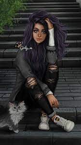 Cute Backgrounds Black Queen Girly Wallpaper In 2021 Girly M Digital Art Girl Black Girl Art