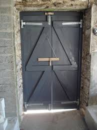 Installing a shed door requires leveling the door properly while attaching the hinges. Double Shed Doors A Woodwork