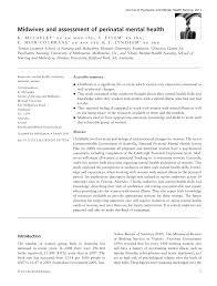 This practice offers psychological assessment and treatment to adults, for either individual and/or couples therapy services. Pdf Midwives And Assessment Of Perinatal Mental Health