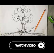 How To Draw Easy And Simple Tree Sketch For Beginners With Pencil Easy Drawings Tree Sketches Tree Trunk Drawing