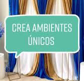 Tips de Decoración con Tela Azul y Dorado | Crea Ambientes Únicos