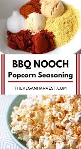 This Bbq Nooch Aka Nutritional Yeast Popcorn Seasoning Will Amp Up Your Snack Game It Nutritional Yeast Recipes Nutritional Yeast Popcorn Popcorn Seasoning