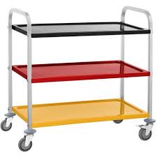 Maybe you would like to learn more about one of these? Restaurant Food Service Servierwagen Edelstahl Teewagen Kuchenwagen Trolley Gastro 3 Borde 4 Rader Serving Buffet Catering