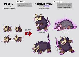 Ryan S Art Account On Twitter It Is A Complete Crime That There S Not A Single Possum Pokemon So I Had Some Fun An opossum playing dead can be, in a way, great theater. single possum pokemon