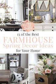 The easiest way to decorate your farmhouse sofa is to put lots and lots of fluffy throw pillows all over it! 13 Of The Best Farmhouse Spring Decor Ideas For Your Home