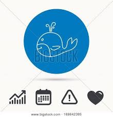 Whale Icon Largest Vector Photo Free Trial Bigstock