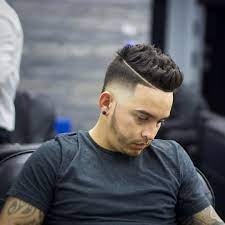 High Temple Fade Hard Part Haircuts For Stylish Men Hard Part Haircut Cool Hairstyles For Men Haircuts For Men