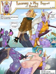 Learning to Play Support with Soraka comic porn - HD Porn Comics