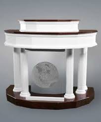 This Beautiful Custom Wood Pulpit Is Ideal For All Your Presentation Needs Whether Used In Your Church Church Furniture Design Church Pulpit Church Furniture