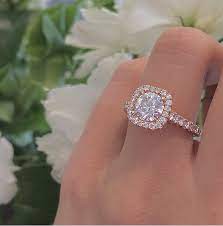 The Radiance Of A Rose Gold Forevermark Diamond Engagement Ring Will Sparkle Its Way Through All Four Sea Forevermark Diamonds Diamond Engagement Rings Diamond