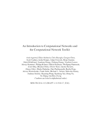 Microsoft is making the tools that its own researchers use to speed up advances in artificial intelligence available to a broader group of developers by releasing its computational network toolkit on github. Https Www Microsoft Com En Us Research Wp Content Uploads 2014 08 Cntkbook 20160217 Pdf