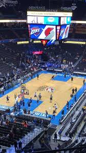 Chesapeake Energy Arena Level 4 Loud City Level Home Of