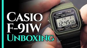 It's an affordable watch that meets the rigors of basic training. Casio F 91w Unboxing In Military Green The Definition Of Cool Youtube