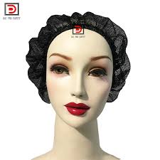 NÓN LƯỚI TRÙM ĐẦU MÀU ĐEN MỎNG