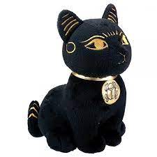 Ancient Egyptian Black And Gold Bastet Cat Stuffed Animal Plush Walmart Com Plush Stuffed Animals Cat Plush Teddy Bear Stuffed Animal