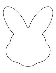 Bunny face template, bunny template rather than worry about doing a face you could do, easter bunny to color lovely handmade card from madden, easter bunny template to print out 5551456016cb9b2453f24a161e0c01be, easter bunny face pattern use the printable outline for crafts. Pin On Pascoa