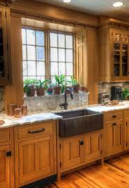 Kitchen countertop is the perfect place to add the ultimate design touch to your kitchen. Rustic Farmhouse Kitchen With Oak Cabinets Novocom Top