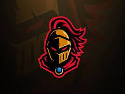 Golden Knight Mascot Logo Logo Design Art Golden Knights Knight Logo