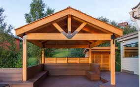 Materials include pallets, reclaimed wood, natural logs, dimensional lumber, cedar and teak. Treeline Deck W Hot Tub Cable Railing In Laid Lighting Built In Benches Contemporary Deck Other By Treeline Construction Houzz