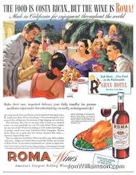 Roma Wines Vintage Advertisements Wines Advertising