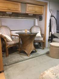 Rv Owners Who Replaced Their Dining Booth Rv Inspiration Dining Booth Dinette Camping Stove
