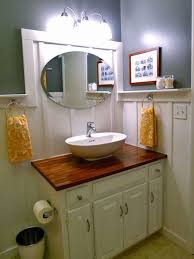 Each species of countertop comes in a number of different thicknesses and in standard widths and lengths. Unbelievable Budget Bathrooms Bathroom Makeovers On A Budget Bathroom Makeover Painted Vanity